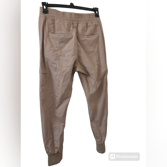 Wooyoungmi - Mens Khaki Style Drawstring Jogger Pants - Size: IT 46 - Picture 4 of 14